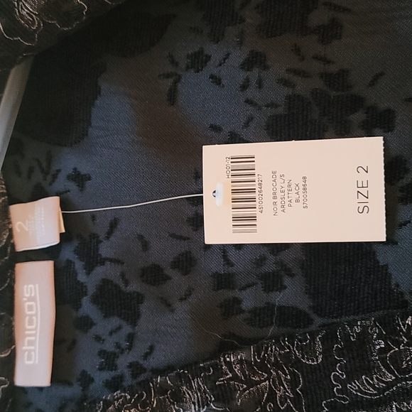 CHICO'S Jacket size XL or Chicos 2 - Picture 2 of 4